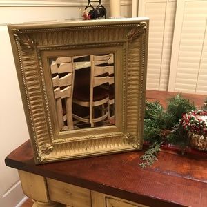 Gorgeous Gold framed mirror